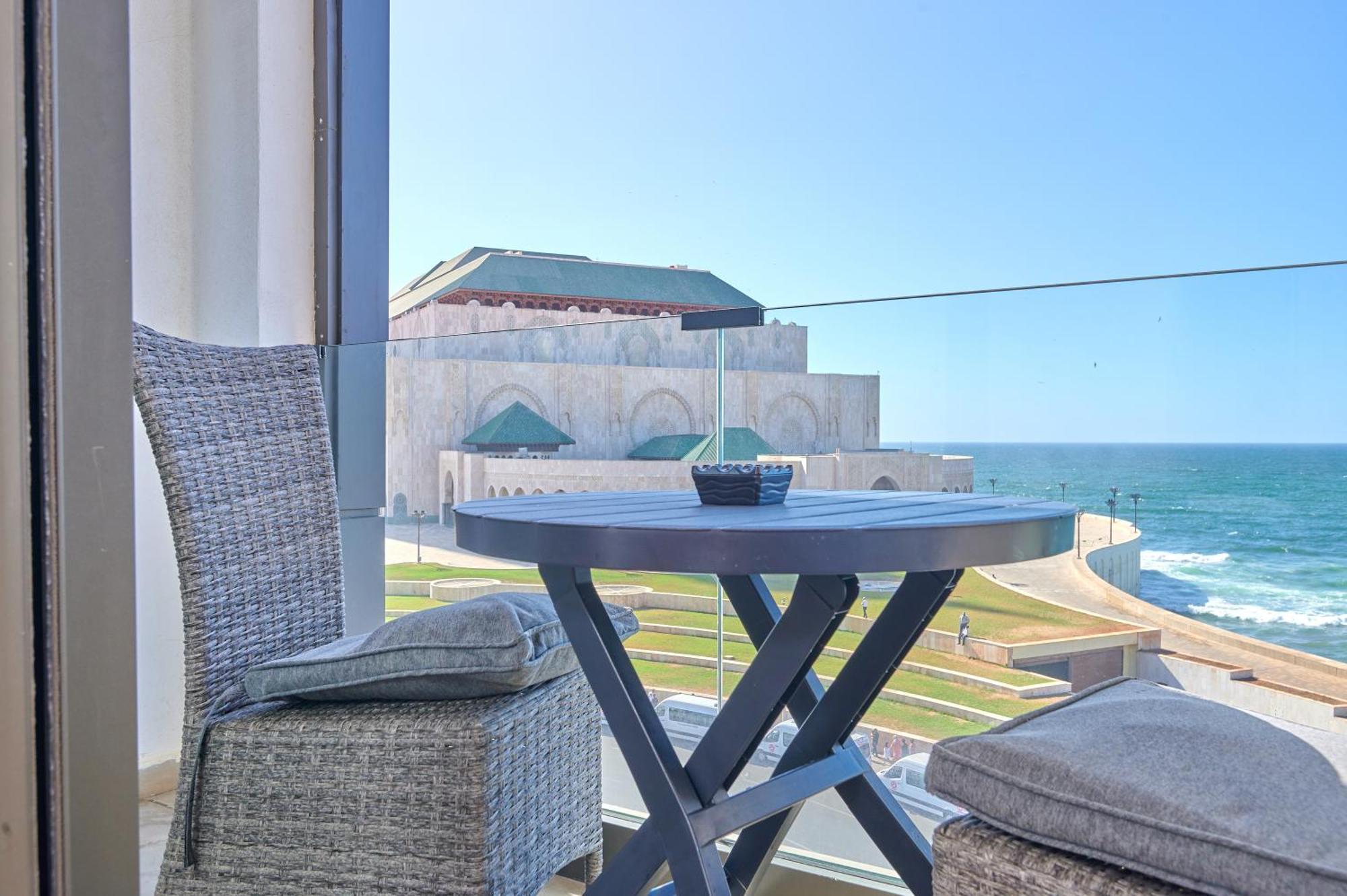Apartment Sea View B2 - Mosquee Hassan II - By Thecasaedition Καζαμπλάνκα Εξωτερικό φωτογραφία