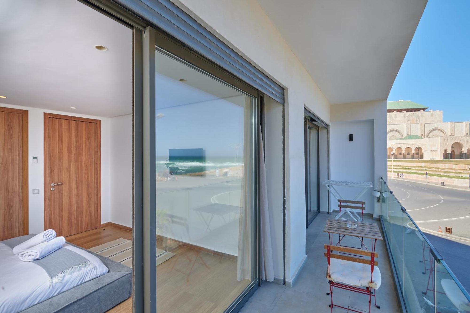 Apartment Sea View B2 - Mosquee Hassan II - By Thecasaedition Καζαμπλάνκα Εξωτερικό φωτογραφία